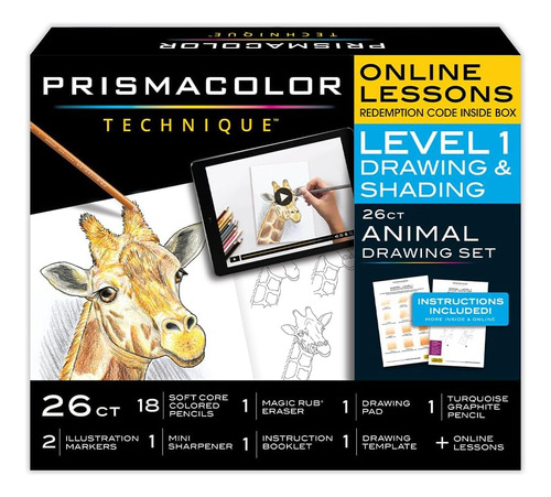 Técnica Prismacolor, Materiales De Arte Con Lecciones De Art