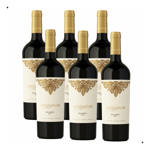 Vino Lindaflor Malbec Caja 6x750ml