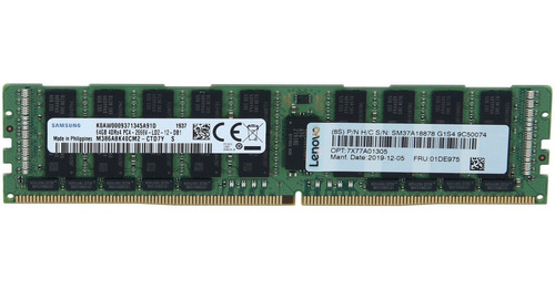 Memória Lenovo 7x77a01305  64gb 4drx4 Pc4-2666v Ddr4 Server