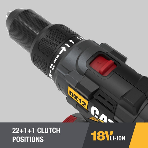 Cat Dx12 18 V Inaldo De Martillo Inalámbrico Con Batería Y C