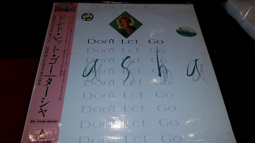 Tasha Don't Let Go Vinilo Maxi Insert Japon Impecable 1986