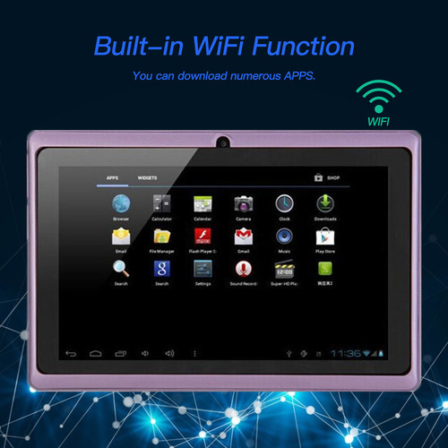 Tablet Android 7 Quad-core Wifi Cámara Dual Regalo Niños Es
