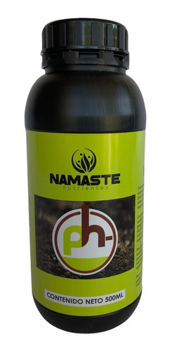 Namaste Reductor De Ph 600cc Regulador Ph Gabba Grow Olivos