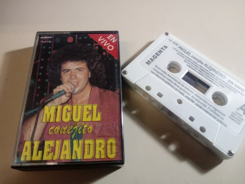 Miguel Conejito Alejandro - En Vivo - Cumbia Cassette A43