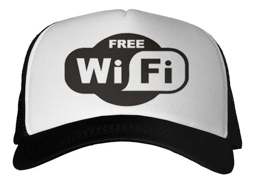 Gorra Frase Free Wifi Libre Conectarse