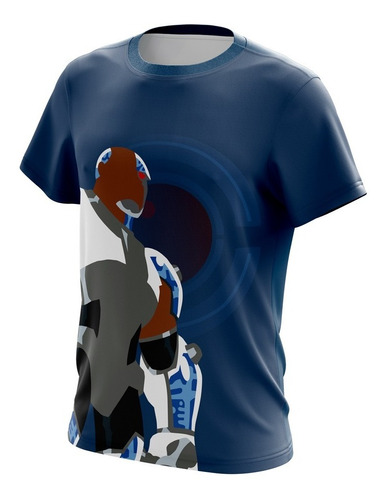 Playera Sublimada Infantil Cyborg Jovenes Titanes