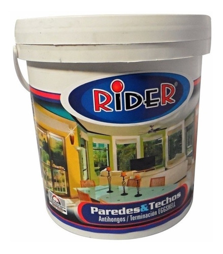 Pintura Rider Paredes Y Techos Antihongo 20l Nueva Fórmula!