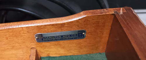 Escritorio Secreter De Estilo - Hamilton Mfg Co Marrón Claro (Usado)