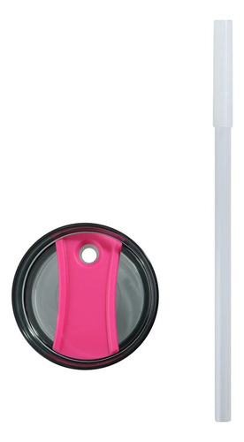 Termo Ozark Trail Tumbler 18oz Con Asa Acero Inoxidable Color Fucsia