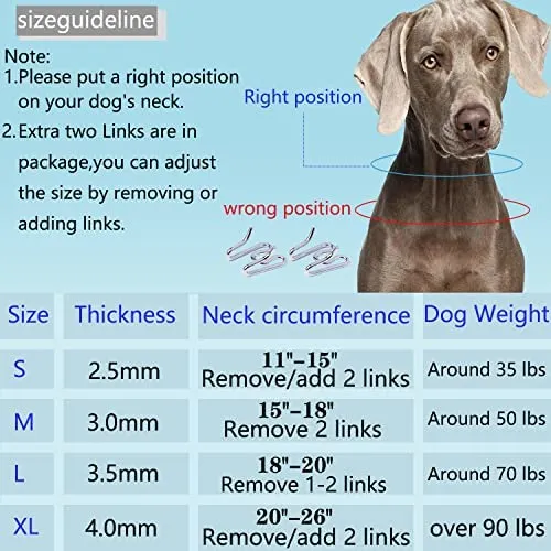 Collar De Púas Para Perros, Collar De Pellizco Para Perros,