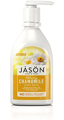 Jason 30 Oz Relajante Chamomile Puro Lavado De Cuerpo Natura