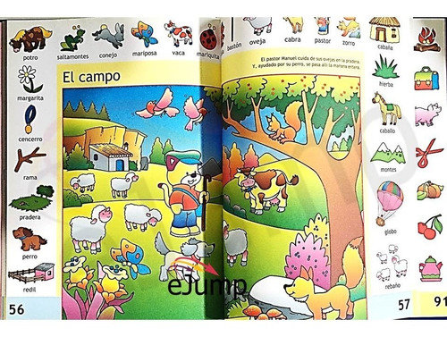 Libro Infantil Para Iniciacion Mis Primeras 1000 Palabras