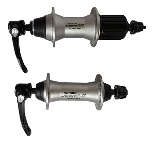 Masas Shimano Deore Lx Con Cierres Fh-m580 Hb-m580 32h