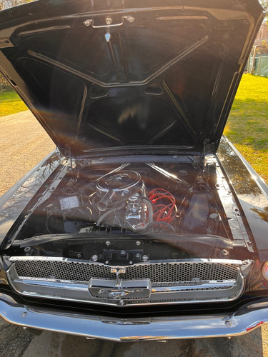 Ford Mustang Descapotable Negro Y Blanco 1965