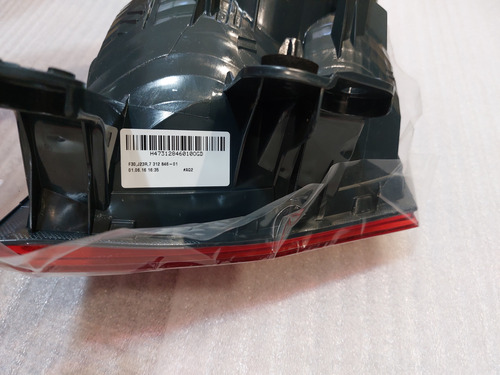 Calavera Bmw Serie 3 2013 2014 2015 Nueva Original Derecho/pasajero Rojo (Usado)