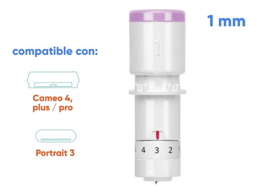 Silhouette Cuchilla De Corte Cameo 4 Portrait 3 Plotter 1mm