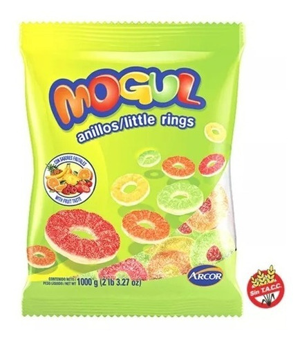 Gomitas Mogul Anillos X 1kg