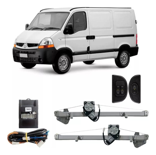 Kit Vidro Eletrico Renalt Master E Iveco Daily 2008 Em Diant