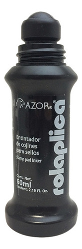 Tinta Sellos Rolaplica 60ml Azor Liquida Elegir Color