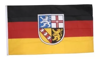 Bandeira Alemanha Saarland Sarre Deutschland Original Nova