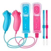 Comprar Controladores Wii Con Motion Plus Y Nunchakus, Compatibles C
