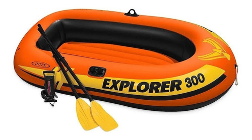 Bote Inflable Intex Explorer 300 Set 3 Personas 58332 Cc