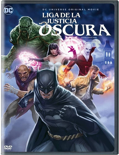 Liga De La Justicia Oscura Dc Comics (película) (dvd)