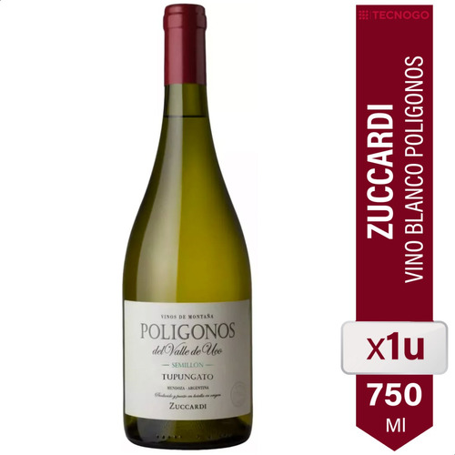 Vino Zuccardi Poligonos Semillon Tupungato Blanco 01bebidas