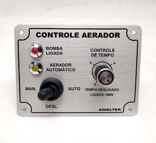  Painel Controle Aerador Viveiro Arieltek Barco Lancha