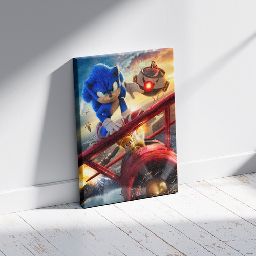 Cuadro - Poster Sonic 60 X 40