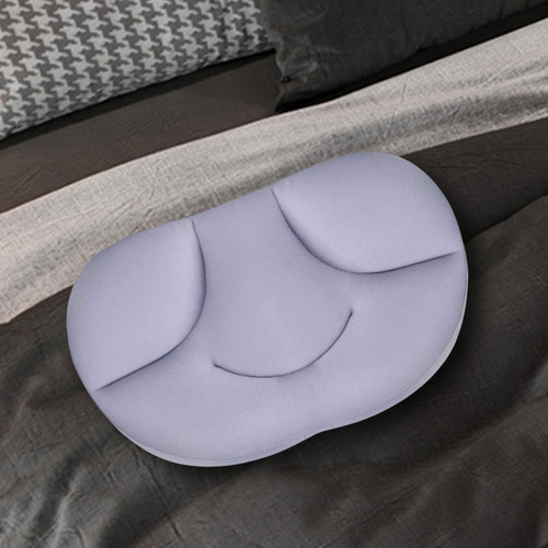 * Almohada Para Dormir 3d Dormir Cuello Hombro Ropa Gris