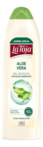 La Toja Gel De Ducha Aloe Vera Con Sales Minerales 650ml