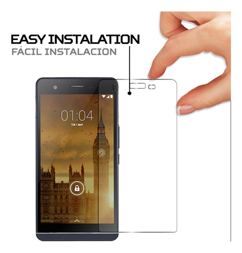 Protector Mica Pantalla Para Kazam Tornado 455l