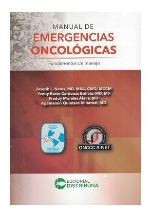 Manual De Emergencias Oncológicas - Fundamentos De Manejo