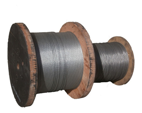 Cable De Acero Galvanizado 1x7 Ø 4,8mm-3mm-6mm Para Riendas