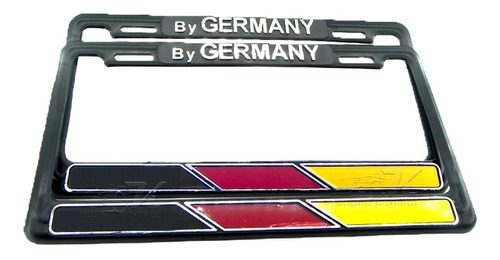 Par Portaplacas Germany, Deutschland, Audi, Vw, Benz, Bmw