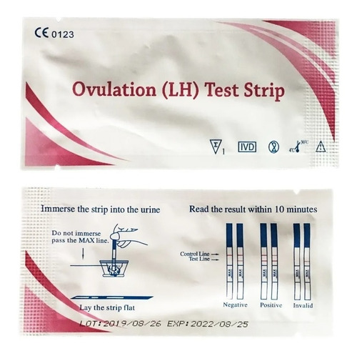 Prueba - Test De Ovulación - Días Fértiles - 20 Unidades