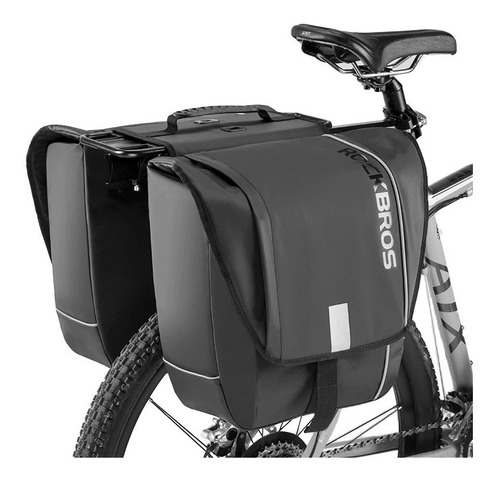 Bolso Parrilla Alforja Bicicleta Rockbros Resistente Al Agua