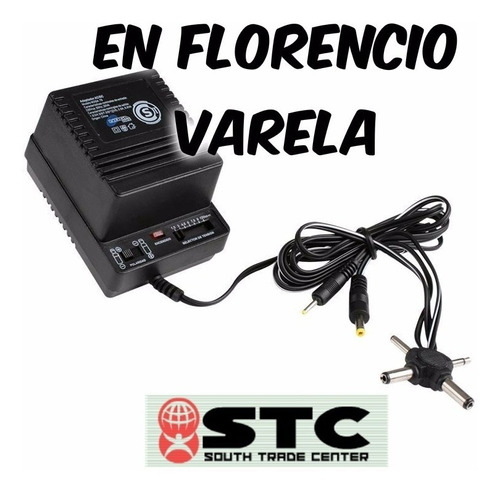 Fuente Cargador Universal Noga Ng-79 Multivoltaje 6 Fichas