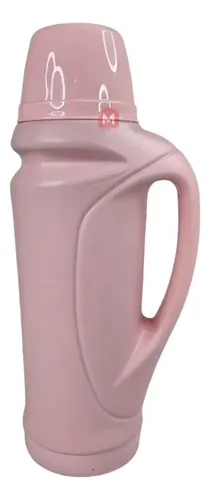 Termo De Plastico Mate Terere Pico Matero 1 Litro Color Rosa Pastel ...