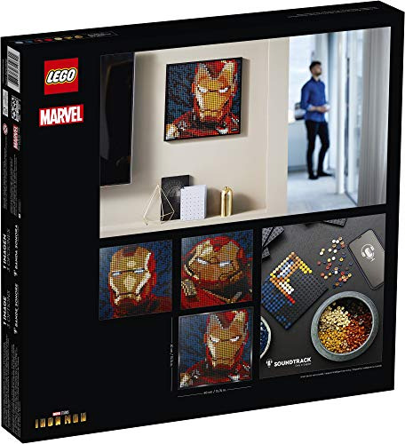 Kit De Construcción Lego Art Marvel Studios Iron Man 31199