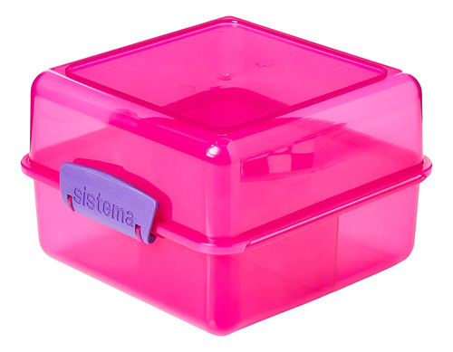 Contenedor Alimentos Sistema Lunch Cube Ideal Colaciones