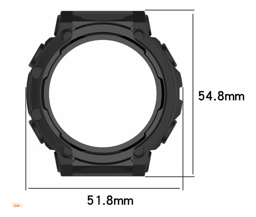 Imagen 2 de 3 de Protector Para Amazfit T-rex 2