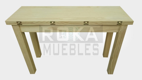 Imagen 1 de 3 de Mesa Extensible Libro 120x40 A 120x80 Roka