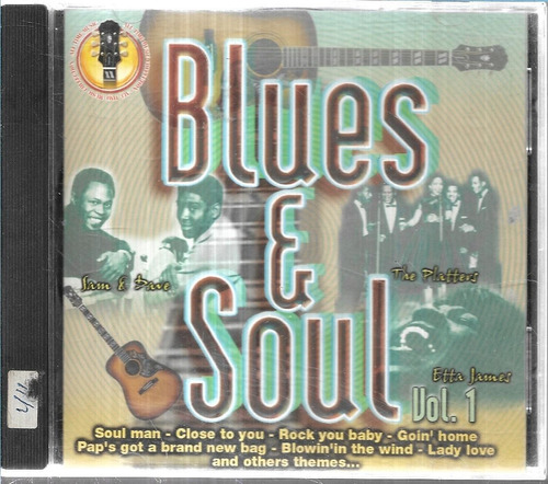 Muddy Waters Eddie Floyd Etta James Album Blues&soul Vol1 Cd