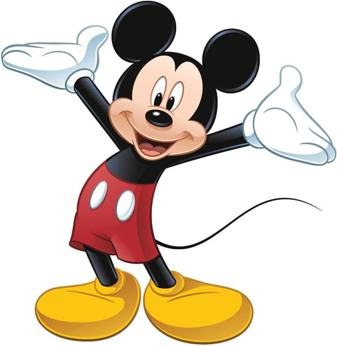 Roommates Mouse Rmk1508gm: Mickey & Friends Peel & Stick Adh