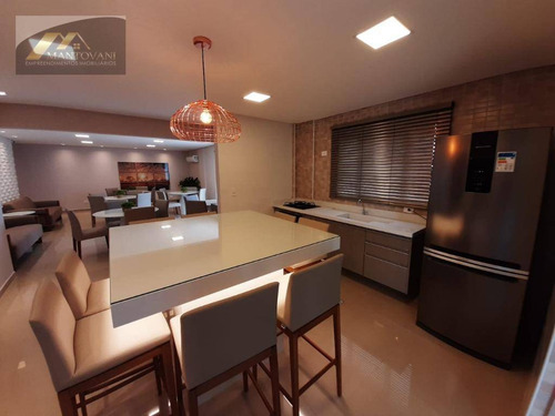 Cobertura Com 3 Dormitórios À Venda, 192 M² Por R$ 1.499.000 - Aviação - Praia Grande/sp - Co0048