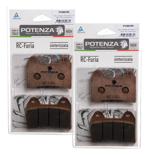 Kit Pastilha Potenza Sint Ducati Multistrada 1200 801rc