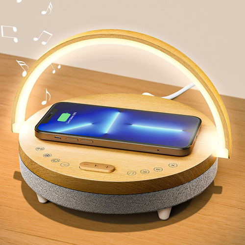 Vivilumens Bedside Table Led Night Light With Wireless