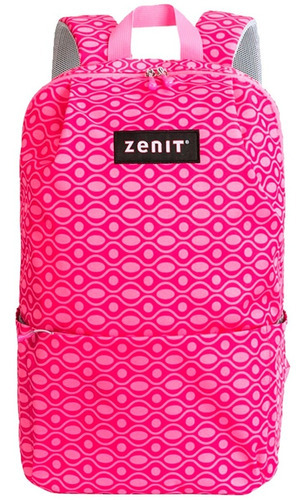 Mochila Escolar Zenit 2022 Color Rosa chicle